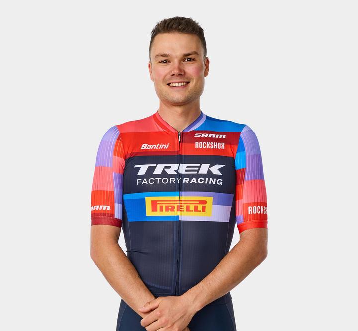 Santini Trek Factory Racing Men’s Team Replica Radtrikot