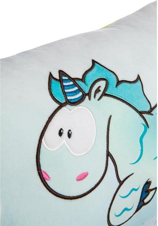 Produktbild NICI 49712 Kissen Einhorn Aquario 43x25cm GREEN