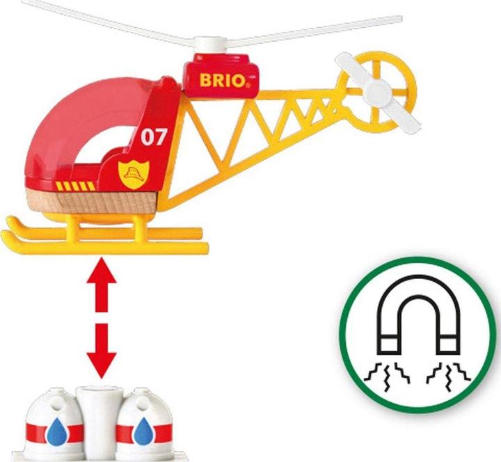 Produktbild Brio Feuerwehr Hubschrauber
