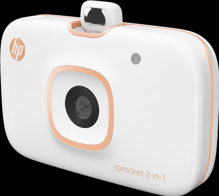 Produktbild HP Sprocket 2-in-1 Pocketprinter und -camera (Thermodirekt, Farbe)