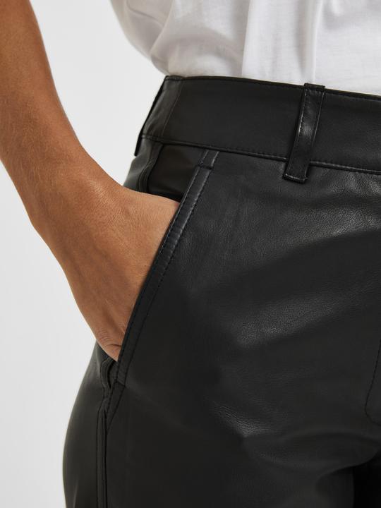 Produktbild Selected Femme Tapered Lederhose (44)