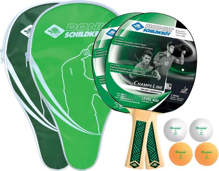 Donic Schildkröt Tischtennis Set Champs 400 Cover