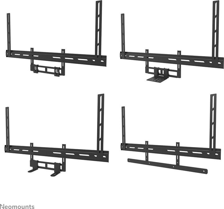 Produktbild Neomounts Videobar-Kit universal -10kg 43-110"/200x200-800x600/schwarz