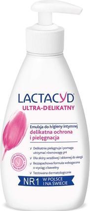 Produktbild Lactacyd Sensitive Emulsion für die Intimhygiene mit einer 200-ml-Pumpe (200 ml, Intimwaschlotion)