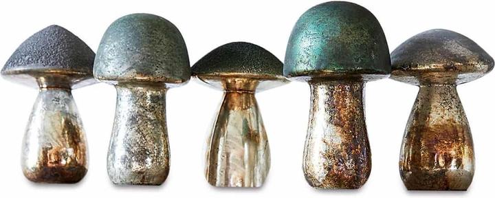 Actual product image Loberon Decorative mushrooms set of 5 Grana