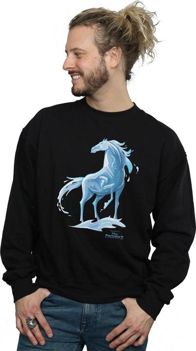 Actual product image Disney Mens Frozen 2 Nokk The Water Spirit Sweatshirt (S)