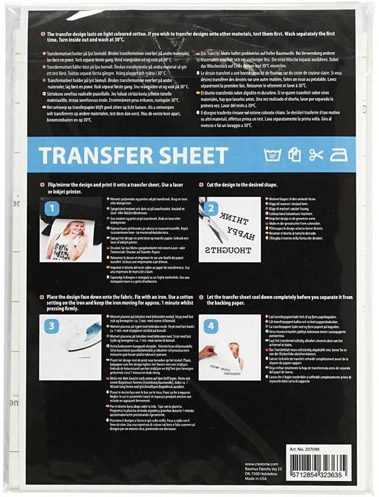 Actual product image Creativ Company Iron-on film transparent
