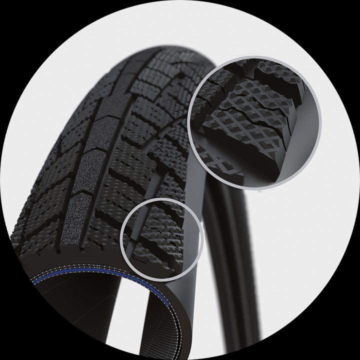Produktbild MGA Municipal Tire/Trekking Vredestein Perfect 4 Seasons, 28x1.5/8x1.3/8 (37-622), Draht, Anti-Tranktion (37-622)