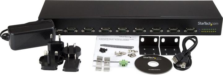 Produktbild StarTech 8 Port Usb-Serial Adapter Hub (USB-A, 8 Ports)