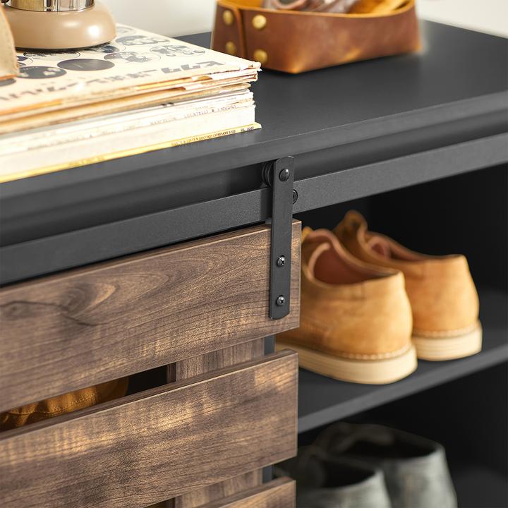 Produktbild SoBuy Sideboard Schiebetür (80 x 89 x 35 cm)