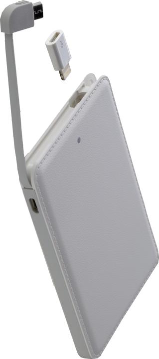 Immagine prodotto Peter Jäckel Powerbank ULTRA THIN LED 5000mAh White (5000 mAh)