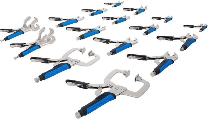 Actual product image BGS Body grip pliers set (185 mm)
