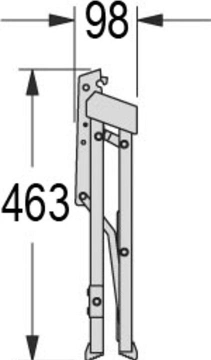 Actual product image Hailo Folding stairs Step-Fix (Stile, 40.30 cm)