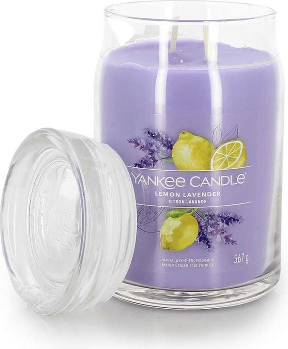 Image du produit Yankee Candle Bougie parfumée Lemon Lavender Signature Large Jar