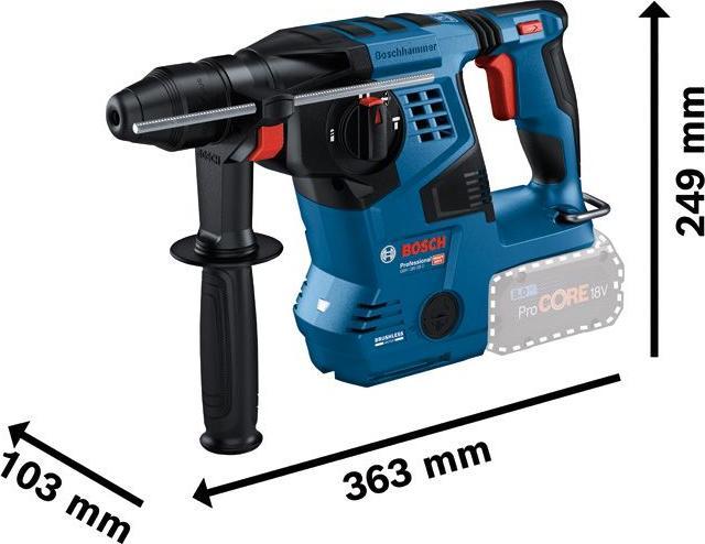 Image du produit Bosch Professional GBH 18V-28 C (Fonctionnement sur batterie)