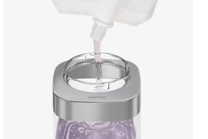 Produktbild Simplehuman Seifenspender 444 ml, Silber/Transparent