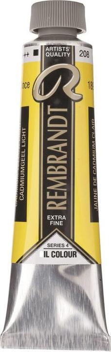 Rembrandt OIL PAINT T9 208 (Cadmium Yellow Light, 40 ml)