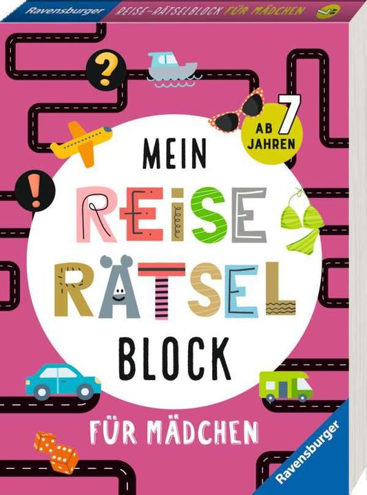 Produktbild Ravensburger Mein Reise-Rätselblock Mädchen (Deutsch, Angelika Penner)