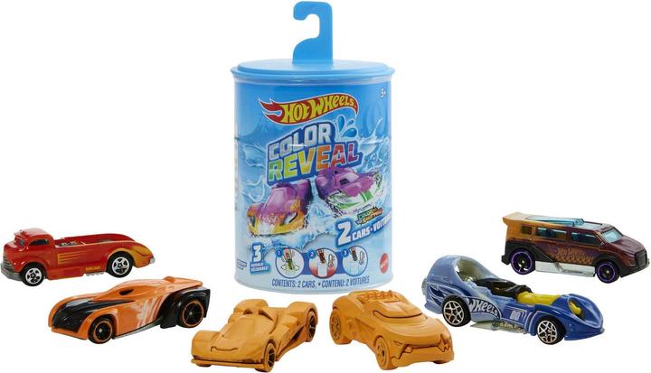 Image du produit Hot Wheels Assortiment de 2 Color Reveal