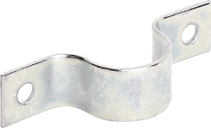 Actual product image Alberts Pipe clamp 23 mm fr 3/4 inch, galvanised yellow