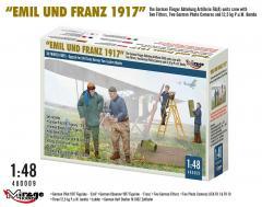 Image du produit Mirage Hobby WWI German FA(A) Units Crew 'Emil und Franz 1917' w/Equipment