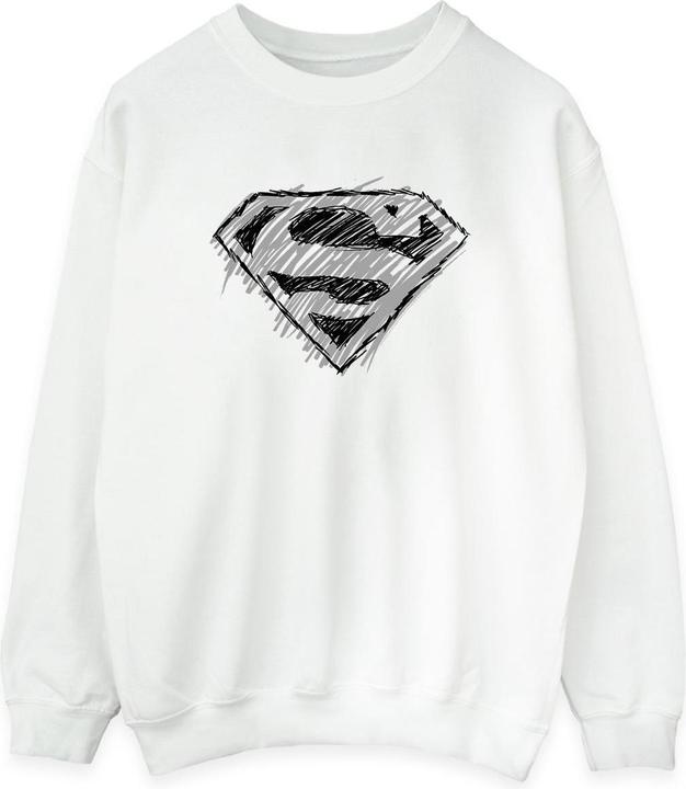 Superman Logo Sketch Sweatshirt (XXL)