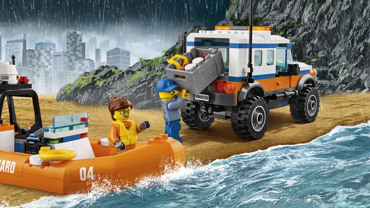 Produktbild LEGO Geländewagen mit Rettungsboot (60165, LEGO City)