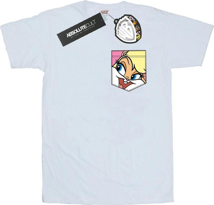 Produktbild Looney Tunes Lola Bunny Face Faux Pocket TShirt (XXL)