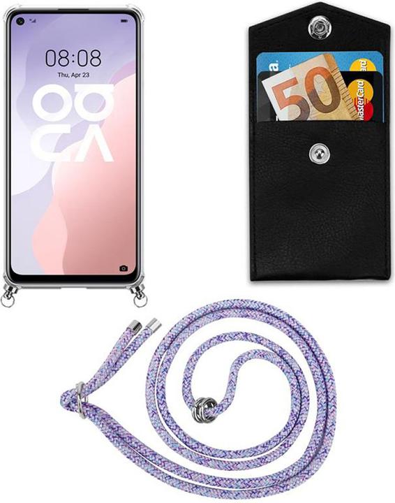 Produktbild Cadorabo TPU Handy Kette SILBER Cover
