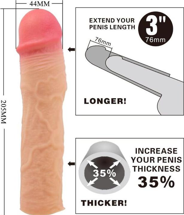 Produktbild Pretty Love - Stevenson Penishãoelle Mit 7,6 cm Verlã„Ngerung Fleisch