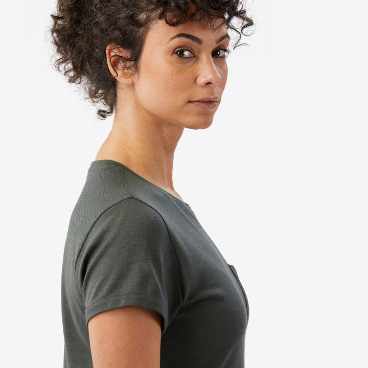 Immagine prodotto Forclaz Merino T-Shirt Damen 100 % Merinowolle grün (M)
