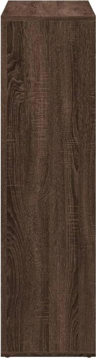 Actual product image VidaXL Room divider Bookcase Standing shelf Office shelf Brown oak-look shelf unit (102 x 29 x 103.5 cm)