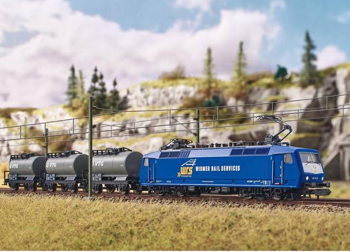 Actual product image MiniTrix Digital starter pack goods train with WRS class 120 (Track IV)
