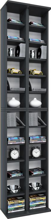 Produktbild VCM Holz CD DVD Stand Regal Almera (42 x 20 x 180 cm)