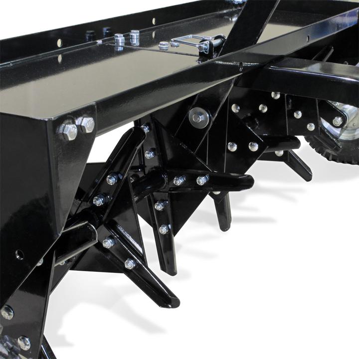 Produktbild Wiltec Aerifizierer 90cm für Aufsitzmäher Rasenlüfter Rasenbelüfter Rasentraktor