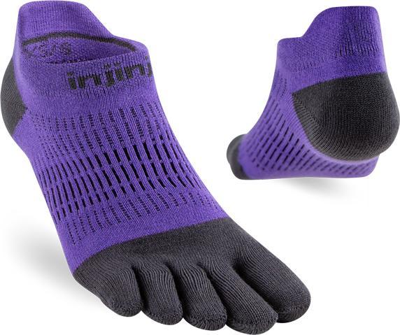 Actual product image Injinji Women's Run Lightweight No-Sho (XS/S)