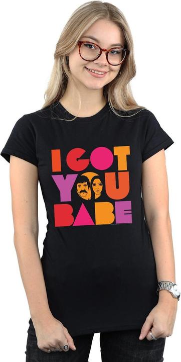 Immagine prodotto Sonny & Cher I Got You Maglietta Donna (M)