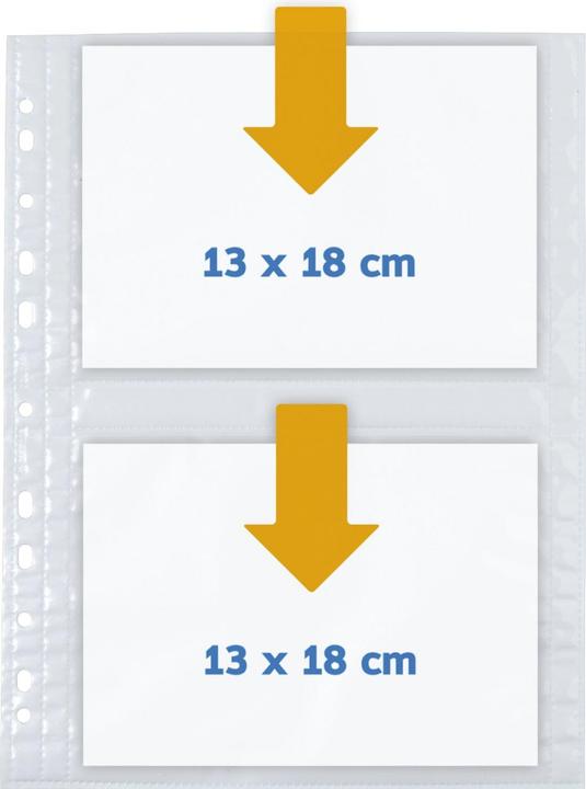 Image du produit HERMA Housses pour photos (23 x 31 cm, 250 x)