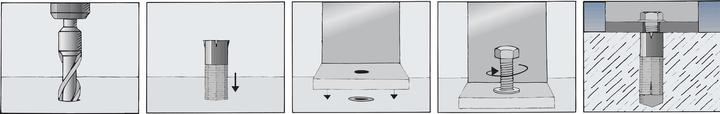 Actual product image Fischer FIS 050508 Lever M 8 (20 pcs.)