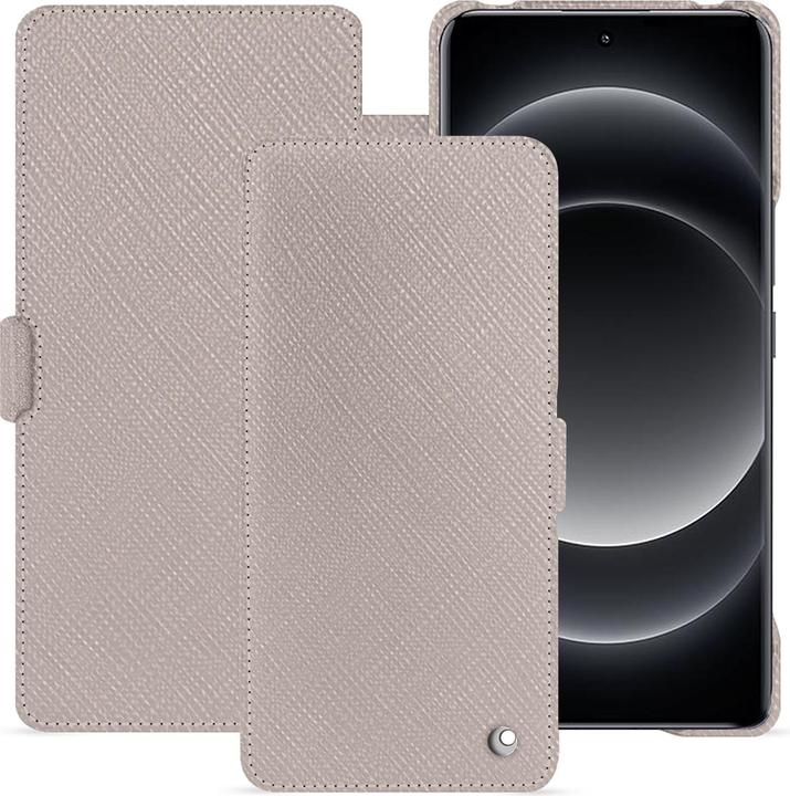 Actual product image Noreve Horizontal leather flap shell (Xiaomi 14 Ultra)