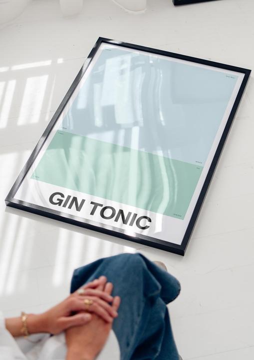Produktbild Plakativ GIN TONIC Poster A1 (59.5 x 84 cm)