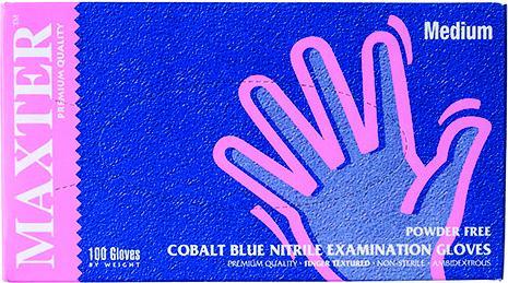 Actual product image Maxter Nitrile gloves without powder (M)