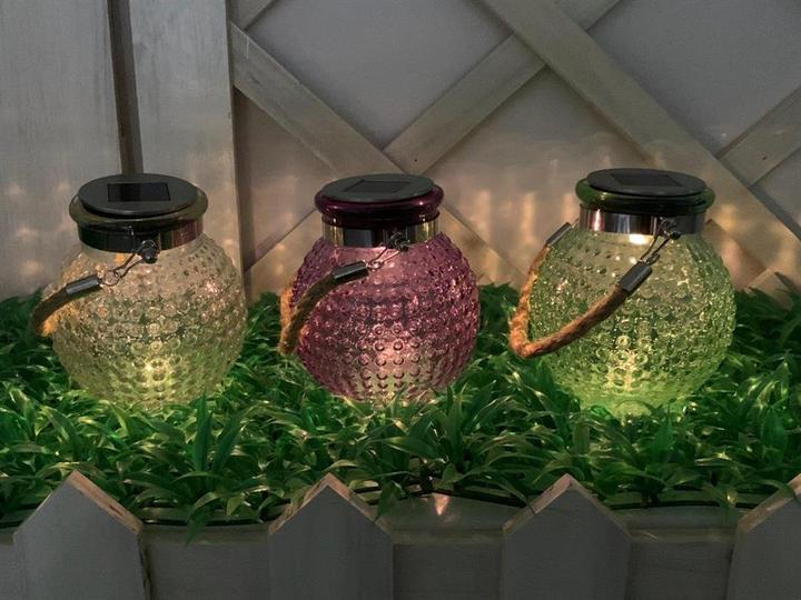 Produktbild GuGus Windlicht Solar Glas 3er Set (3 x)