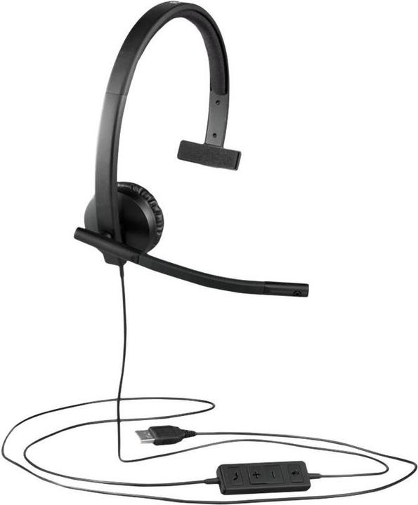Immagine prodotto Logitech Cuffia USB Mono H570e (Cablato, USB-C)