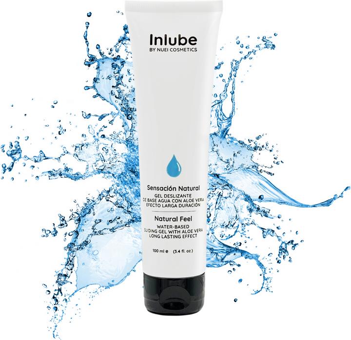 Produktbild Nuei INLUBE Natural Feel water based sliding gel (100 ml)