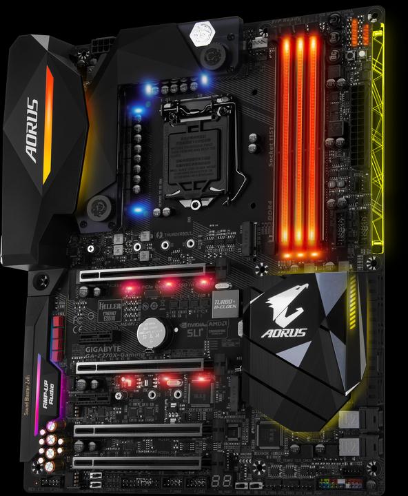 Produktbild Gigabyte AORUS Z270X-Gaming 8 (LGA 1151, Intel Z270, ATX)