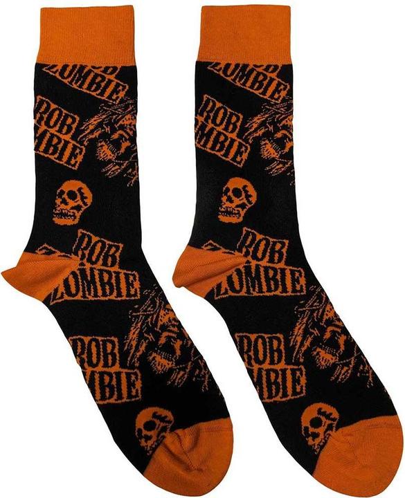 Schwarz/Orange