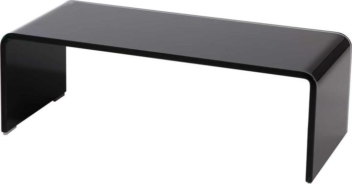 Produktbild Bhp TV-Aufsatz Glas Hagen 60cm schwarz (60 x 25 x 20 cm)
