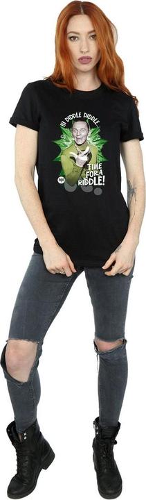 Image du produit - T-shirt BATMAN TV SERIES THE RIDDLER TIME FOR A RIDDLE - Femme (L)