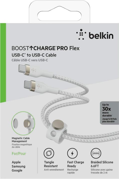 Actual product image Belkin USB Type C - USB Type C (2 m, USB 2.0)